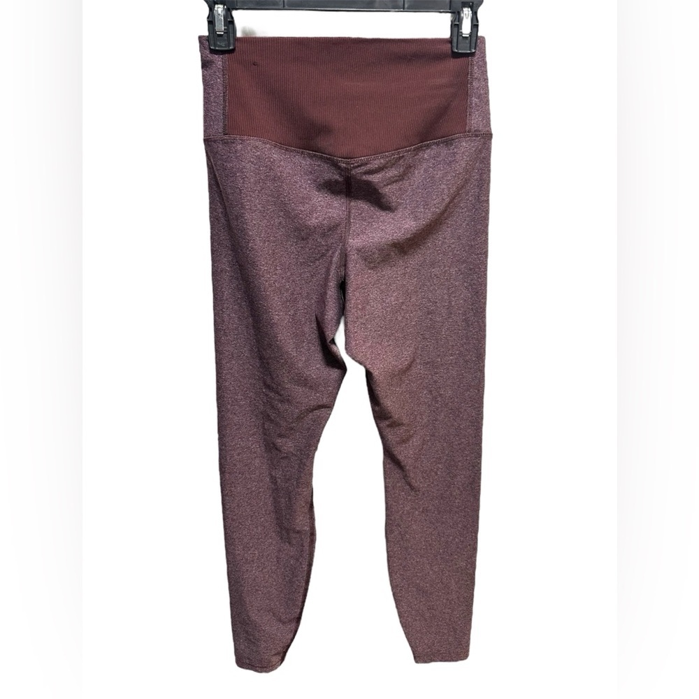 NWOT Nike Dri-fit burgundy Leggings - Picture 2 of 3